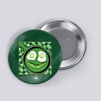 Happy St Patricks Day Green Eggs And Bacon Smile Button
