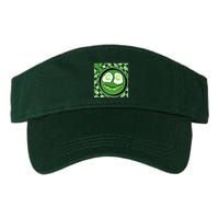 Happy St Patricks Day Green Eggs And Bacon Smile Visor