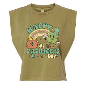 Happy St PatrickS Day Garment-Dyed Women's Muscle Tee