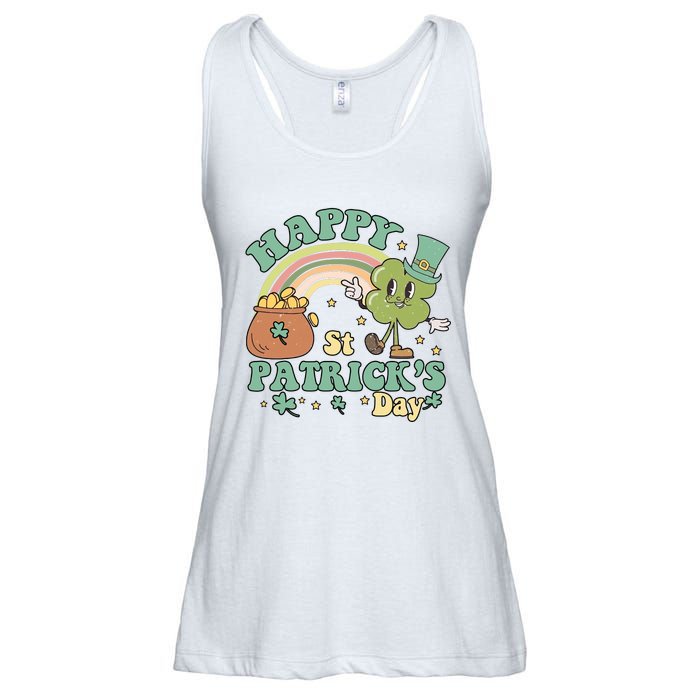 Happy St PatrickS Day Ladies Essential Flowy Tank