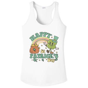 Happy St PatrickS Day Ladies PosiCharge Competitor Racerback Tank