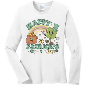 Happy St PatrickS Day Ladies Long Sleeve Shirt