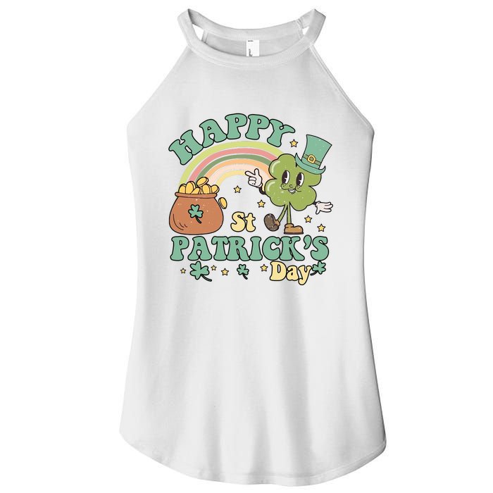 Happy St PatrickS Day Women's Perfect Tri Rocker Tank