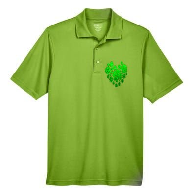 Happy St. Patrick Days Shamrock Men's Origin Performance Pique Polo