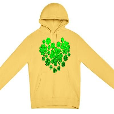 Happy St. Patrick Days Shamrock Premium Pullover Hoodie