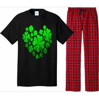 Happy St. Patrick Days Shamrock Pajama Set