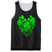 Happy St. Patrick Days Shamrock Mesh Reversible Basketball Jersey Tank