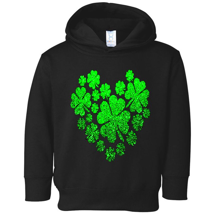 Happy St. Patrick Days Shamrock Toddler Hoodie