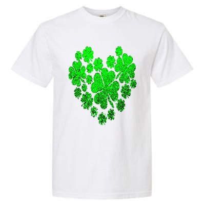 Happy St. Patrick Days Shamrock Garment-Dyed Heavyweight T-Shirt