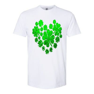 Happy St. Patrick Days Shamrock Softstyle CVC T-Shirt