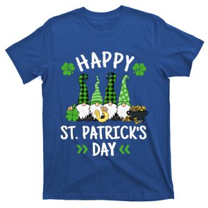 Happy St Patricks Day Gnomes Lucky Gnome Shamrock T-Shirt