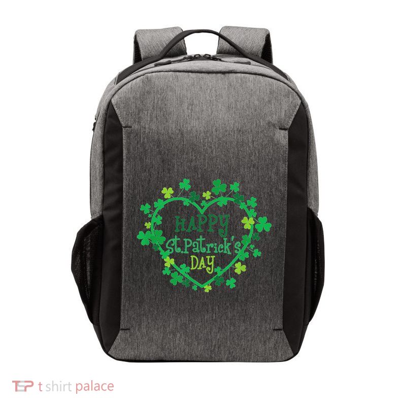 Happy St. PatrickS Day Funny Saint Patrick Irish Girl Boy Vector Backpack