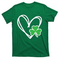 Heart St Patricks Day Shamrock Irish T-Shirt