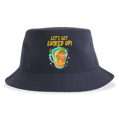 Happy St Patrick's Day Gnome Funny Pun Sustainable Bucket Hat