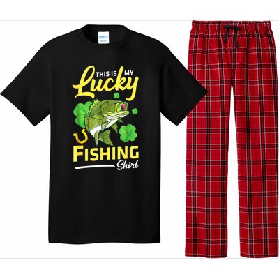 Happy Saint Patrick Day Me Fishers This Is My Lucky Fishing Meaningful Gift Pajama Set