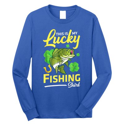 Happy Saint Patrick Day Me Fishers This Is My Lucky Fishing Meaningful Gift Long Sleeve Shirt