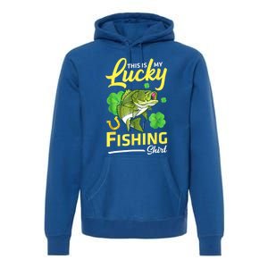 Happy Saint Patrick Day Me Fishers This Is My Lucky Fishing Meaningful Gift Premium Hoodie