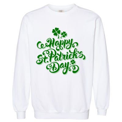 Happy St Patrick's Day Holiday Garment-Dyed Sweatshirt