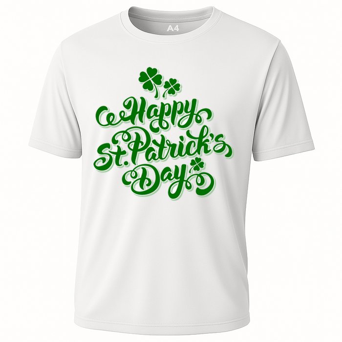 Happy St Patrick's Day Holiday Cooling Performance Crew T-Shirt