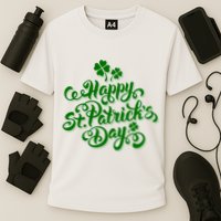 Happy St Patrick's Day Holiday Cooling Performance Crew T-Shirt