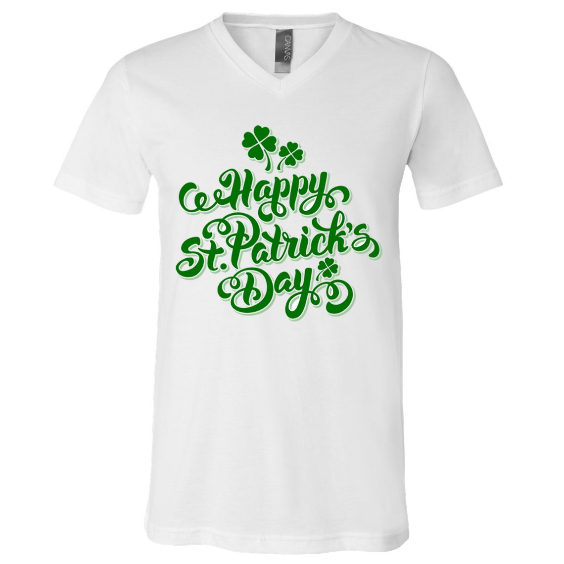 Happy St Patrick's Day Holiday V-Neck T-Shirt