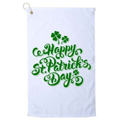 Happy St Patrick's Day Holiday Golf Towel