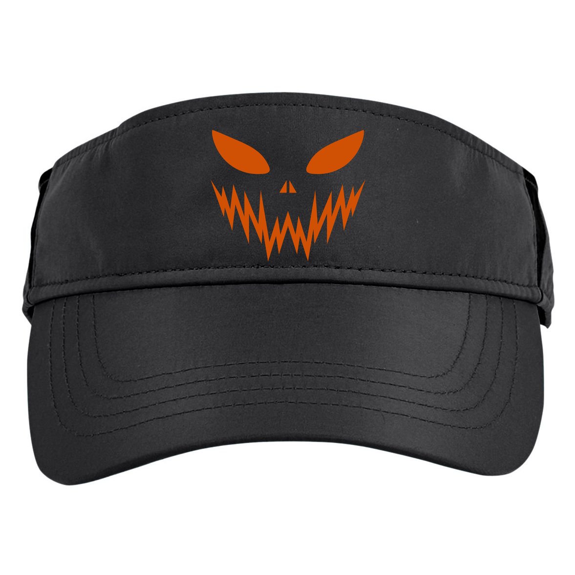 Halloween Spooky Pumpkin Adult Drive Performance Visor