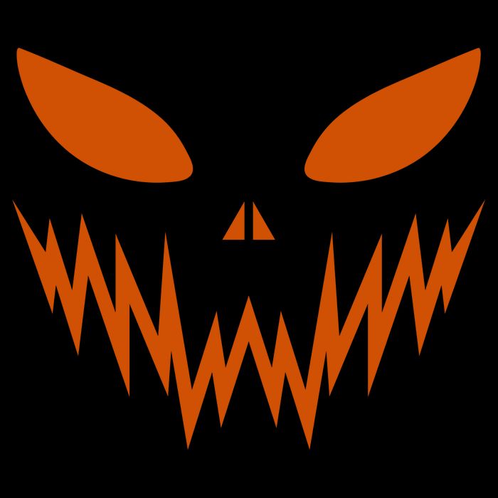 Halloween Spooky Pumpkin Drawstring Bag