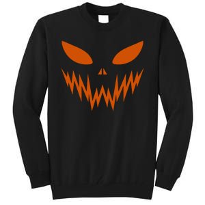 Halloween Spooky Pumpkin Tall Sweatshirt