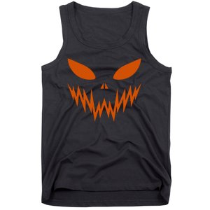 Halloween Spooky Pumpkin Tank Top