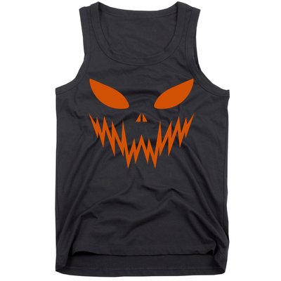 Halloween Spooky Pumpkin Tank Top