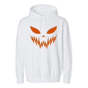 Halloween Spooky Pumpkin Garment-Dyed Fleece Hoodie