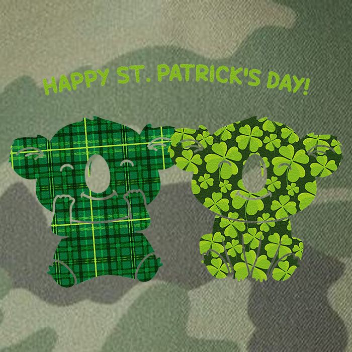 Happy St Patrick's Day Irish Kilt Shamrock Pattern Legacy Tie Dye Trucker Hat