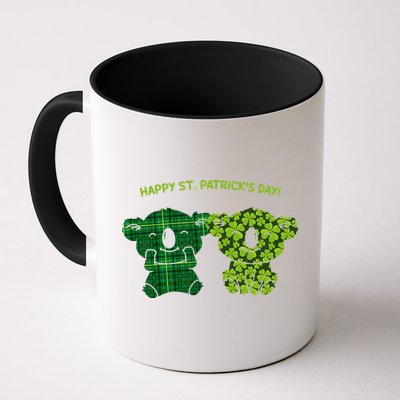 Happy St Patrick's Day Irish Kilt Shamrock Pattern Mug