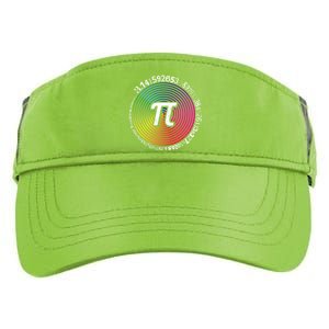 Hypnotic Spectrum Pi Math Science Geek 3 14 Pi Day Gift Adult Drive Performance Visor