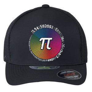 Hypnotic Spectrum Pi Math Science Geek 3 14 Pi Day Gift Flexfit Unipanel Trucker Cap