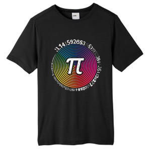 Hypnotic Spectrum Pi Math Science Geek 3 14 Pi Day Gift Tall Fusion ChromaSoft Performance T-Shirt