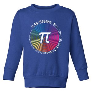 Hypnotic Spectrum Pi Math Science Geek 3 14 Pi Day Gift Toddler Sweatshirt