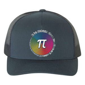 Hypnotic Spectrum Pi Math Science Geek 3 14 Pi Day Gift Yupoong Adult 5-Panel Trucker Hat