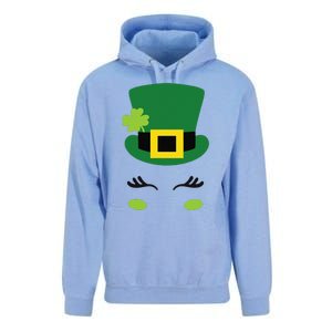 Happy Saint Patrick's Day Irish Face Lucky Charm Paddy's Day Cute Unisex Surf Hoodie