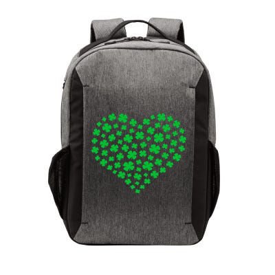 Heart St Patricks Day Shamrock Irish Vector Backpack