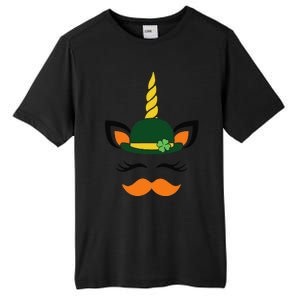 Happy Saint Patrick's Day Irish Face Lucky Charm Paddy's Day Love Tall Fusion ChromaSoft Performance T-Shirt