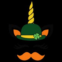 Happy Saint Patrick's Day Irish Face Lucky Charm Paddy's Day Love Bucket Hat