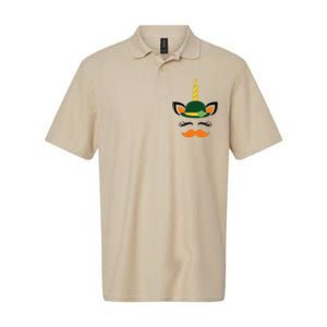 Happy Saint Patrick's Day Irish Face Lucky Charm Paddy's Day Love Softstyle Adult Sport Polo