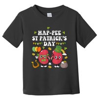 Happee St Patricks Day Kidneys Shamrock Urology Nurse Toddler T-Shirt