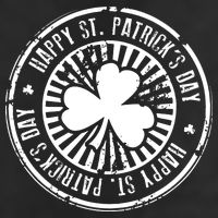 Happy St Patrick's Day Logo Adult Drive Performance Visor