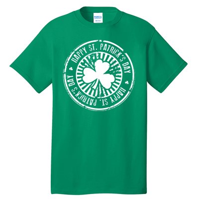 Happy St Patrick's Day Logo Tall T-Shirt