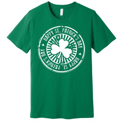 Happy St Patrick's Day Logo Premium T-Shirt