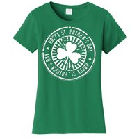 Happy St Patrick's Day Logo Women's T-Shirt