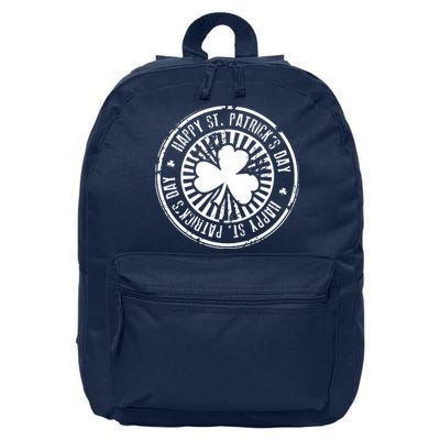 Happy St Patrick's Day Logo 16 in Basic Backpack